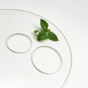 3 mm 透明熱ホウケイ酸ガラス ディスク ウェーハ