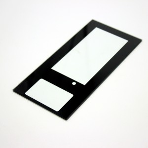 Aangepast 5-inch display-voorpaneelglas voor betaalterminal