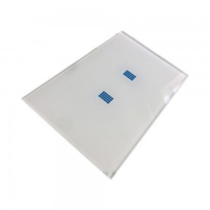 3mm Apple White Switch Glass Toughened Glass