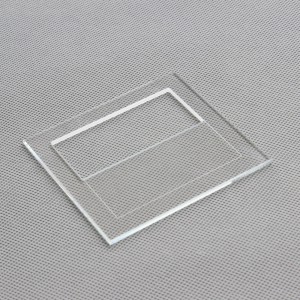 3mm Ultra Clear Top Switch Glass Panel for Smart Home