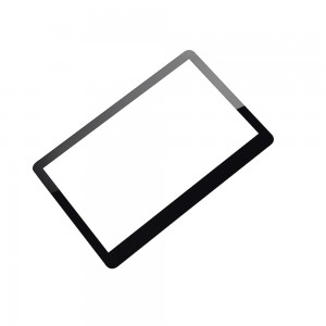 OLEDディスプレイ用ブラックベゼル付き0.8mmゴリラガラス