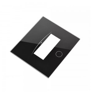 Vidro flutuante personalizado de 2 mm de vidro protetor para display de painel de toque