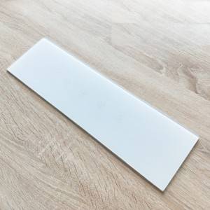 Yellowish-Resistant 3mm Tempered Glass Panel for Househeld Appliance