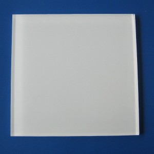4mm Crystal Clear Back Painted Lacquered Glass Panel