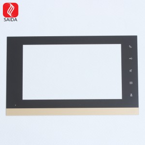 Customized Silkscreen Printed Glass Panel for HMI Controller