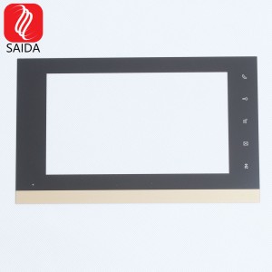 Customized Silkscreen Printed Glass Panel for HMI Controller