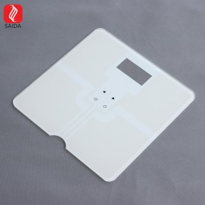 6mm Weighting Kitchen Scale Glass Panel with Drilled Hole