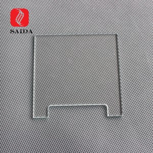 Customized 2mm Socket Glass Panel with Slot for Smart Home