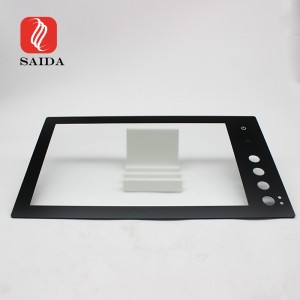 Etched Anti Glare 7inch Touch Panel Display Cover Glass