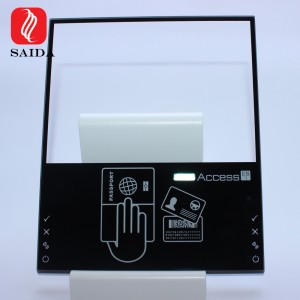 Custom 2mm Display Cover Glass for Security Access Control
