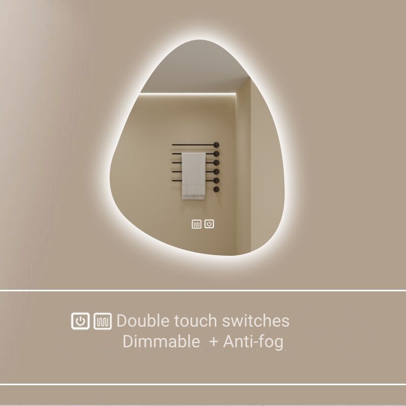 Irregular shape bathroom sensing LED smart...