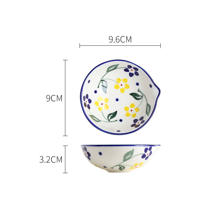 Hand Painted Oven Safe Ceramic Stoneware Plates Se83xw