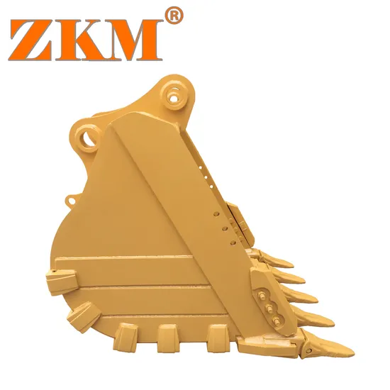 4-8 Teeth Heavy Duty Parts Heavy Duty Excavator Parts Bucket Rock Drilling Bucket Excavator for Dx225 Dx235 Dx300 Dx340
