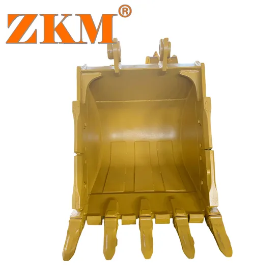 Durable Ec360 Js460 Ex400 PC360 R420 320 Heavy Construction Machinery Rock Bucket for Mining and Quarry Machinery Customized Welding Part Service