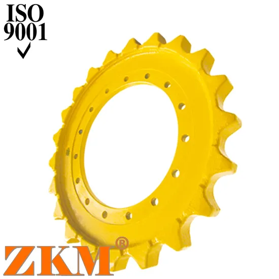 Ex60 Ex70 Construction Durable Mini Excavator Roller Chain Sprocket Steel Sprocket Drive Wheel