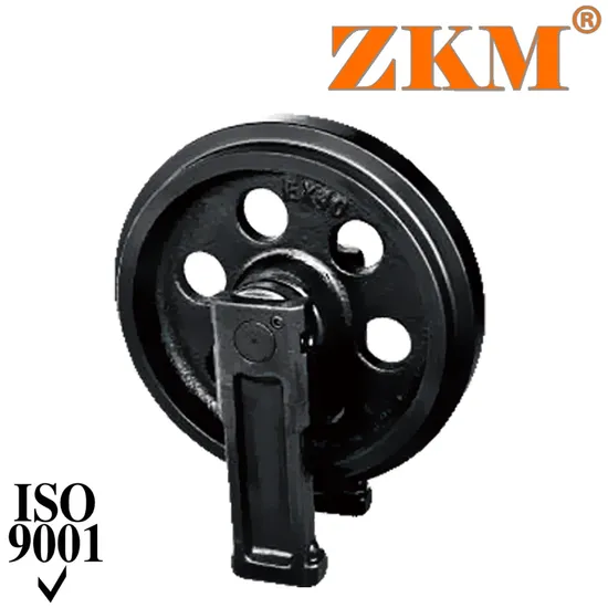 Construction-Grade Excavator Idler Gp, Front Idler Wheel Fits for Mini Excavator R60-5