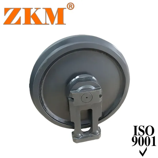 PC56-7 Construction Mini Excavator Undercarriage Parts Spare Parts Track Idler Front Idler Assy