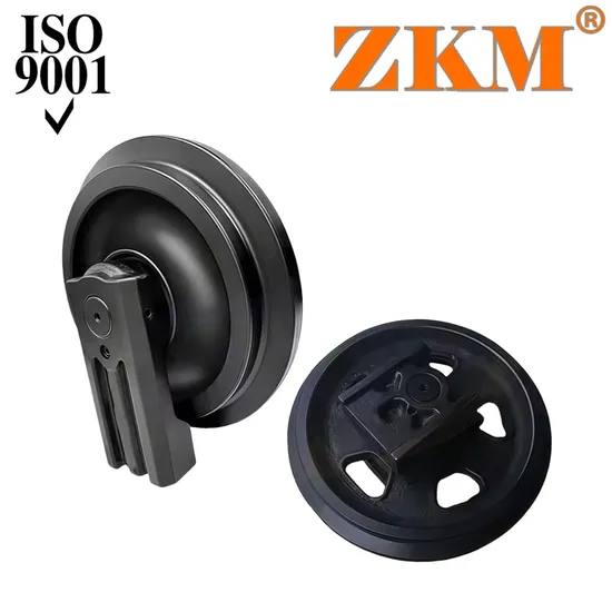 Factory High Quality Mini Excavator Track Ider Front Idler of X334 Spare Part Compact Excavator Machinery Undercarriage Part