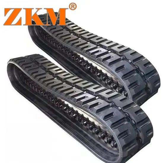 Track Rubber Pad for 3-50 Ton Construction Machinery Equipment High-Quality Rubber Tracks Chassis