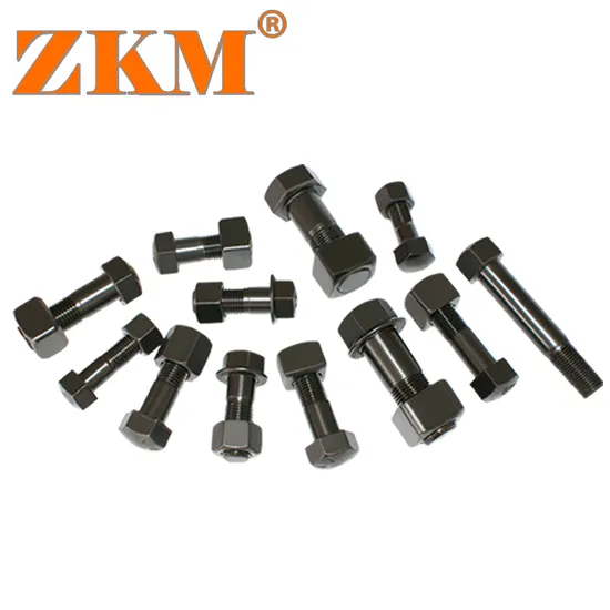 Ex100 Ex120 Excavator Track Shoe Bolt and Nut 7h3597 1m1408 Track Chain Bolt Nut