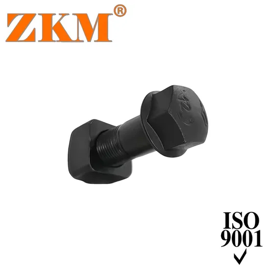 Durable Excavator and Bulldozer Undercarriage Parts Track Shoe and Pad Hex Bolt and Nut