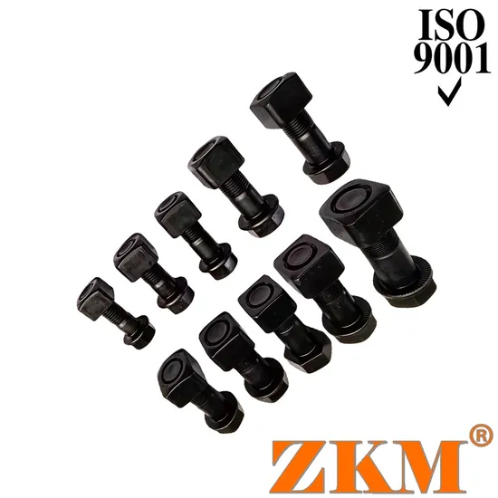 High Quality Full Range OEM Track Bolt and Nut for Excavator Dozer