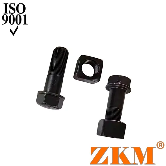 OEM 12.9 Class Grade Excavator Dozer Track Bolt and Nut