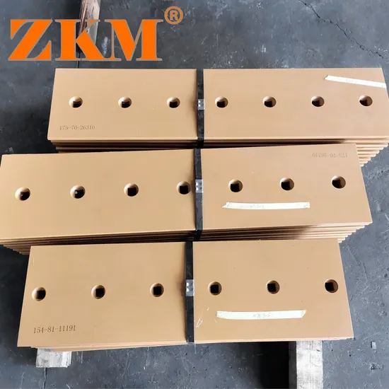Customized Loader Grader Dozer Cutting Edge End Bits Heavy Duty Blades