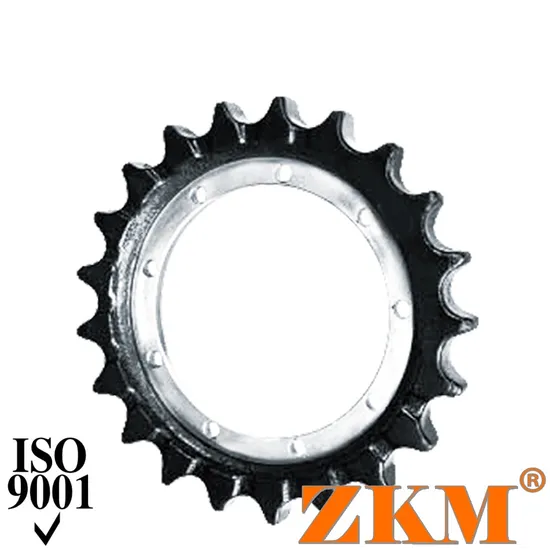 Factory Wholesale Excavator Sprocket Undercarriage Parts Drive Chain Wheel Sprocket