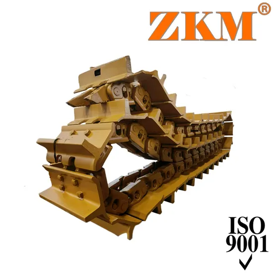 Dozer Track Group with Forged Track Shoes and Reinforced Chain