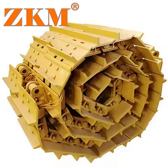 High-Performance D5 D5b D5c D5g D5h D5K D5m D5n Bulldozer Track Group and Forged Track Shoe Assembly