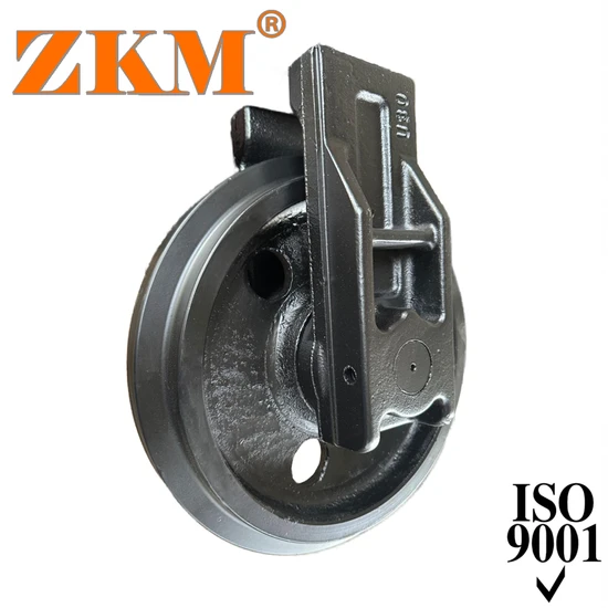855343 2204003 2204462 Excavator Undercarriage Parts Front Idler Guide Wheel for Heavy Duty Equipment Ec330b