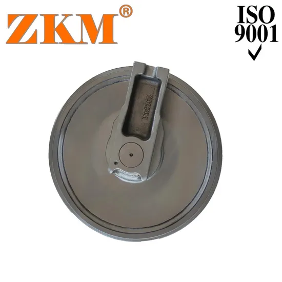 Heavy Duty Excavator Idler Assy Front Idler Guide Wheel Fits Sk310 Sk320 Sk330-6 Sk350 Sk400 Machinery Spare Parts