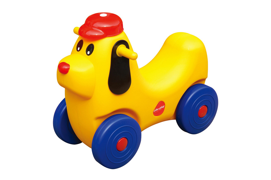 Dog Ride on Toy-No Batteries, Indoor and Outdoor Rider Ons for Kids 12months and Up