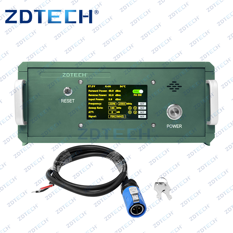 Serie rack 1U con touch screen modulo DDS 2399-2503 Mhz 100 W