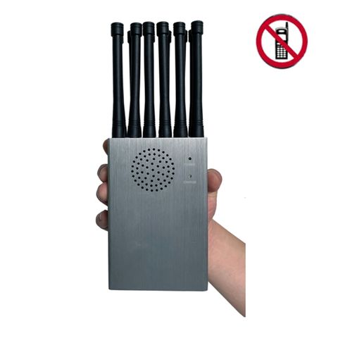 Handheld 12 Bands 12W Temperature Lower Than 40 Degree Work 4.0 Hours, 12000mAh Battery 5g Signal Jammer