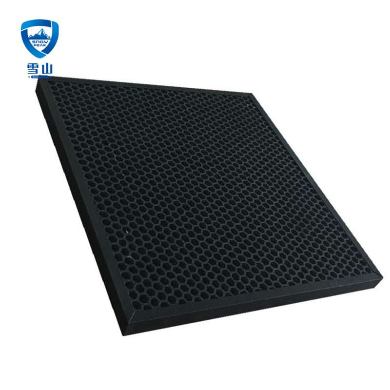 Honeycomb type Activated Carbon filter for odor and harmful gas removal filter