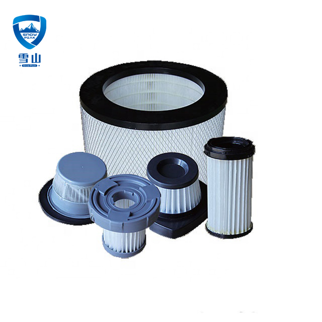 Customized cylinder H13 H14 high performance cylindrical replacement HEPA dust filter collector