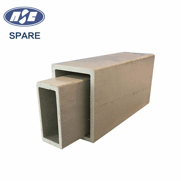 Corrosion-resistant and lightweight FRP rectangular tubes