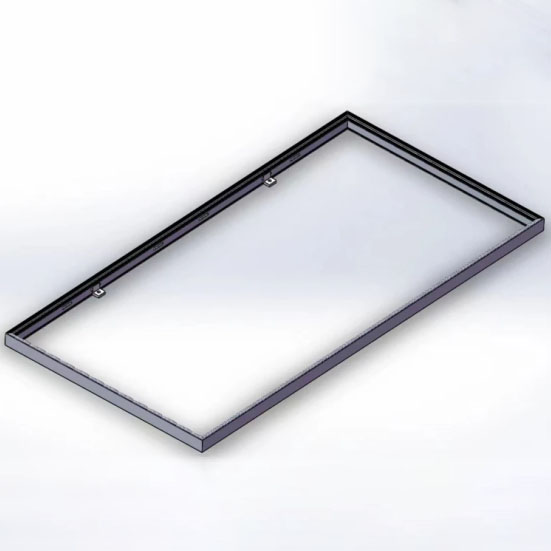 Polyurethane resin FRP photovoltaic frame