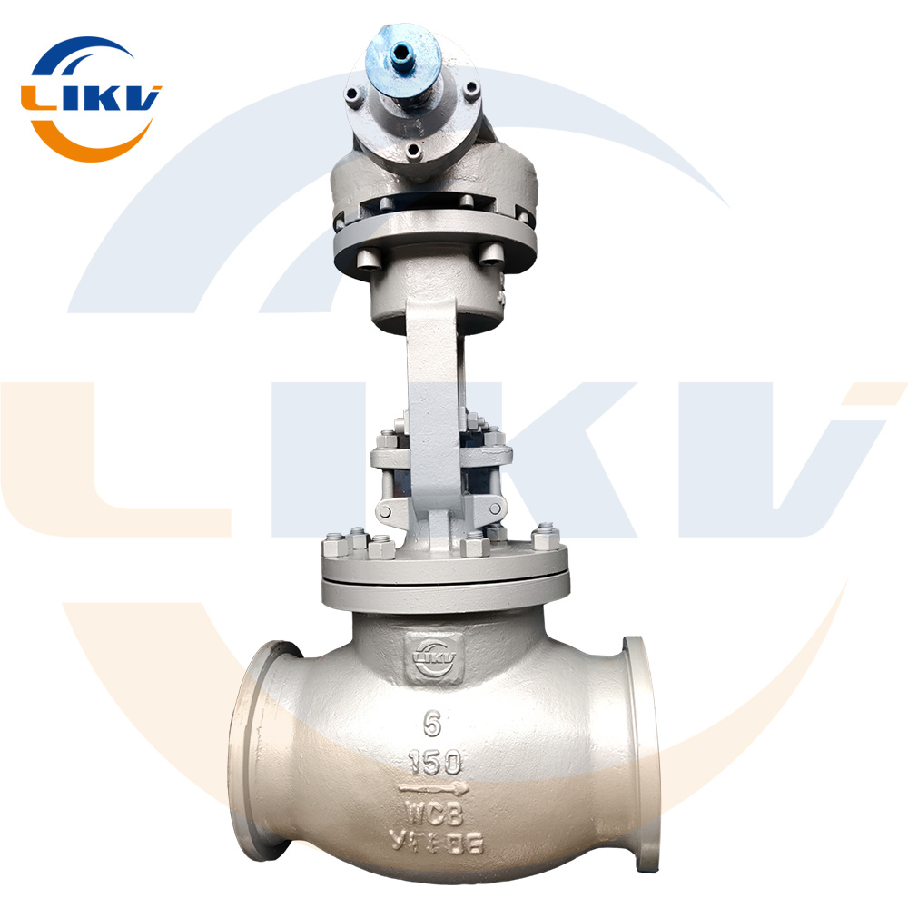 Chinese LIKE stainless steel flange globe valve J41H-1625C cast steel flange globe valve WCB steam globe valve DN20 25 40 50 80 100