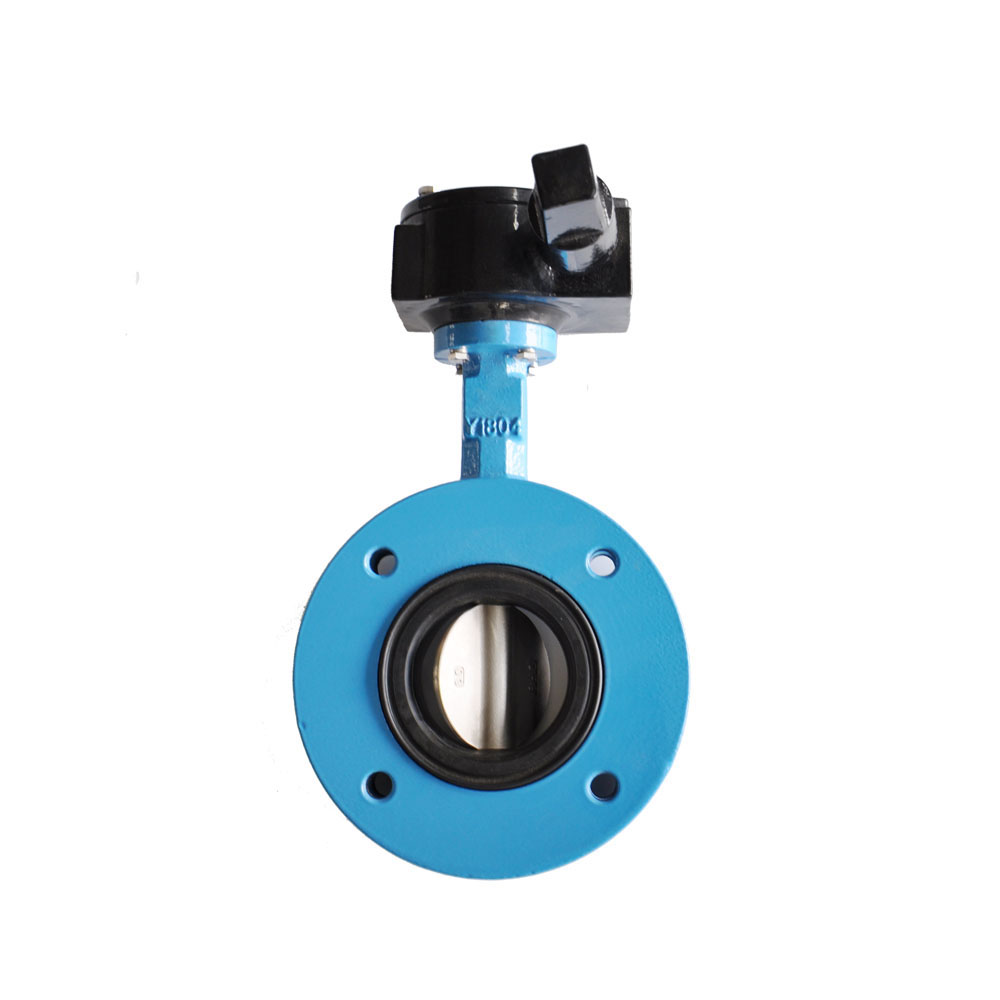 Hot sale Factory China Cast Steel Metal Seat Flange Butterfly Valve Pn16 Dn200