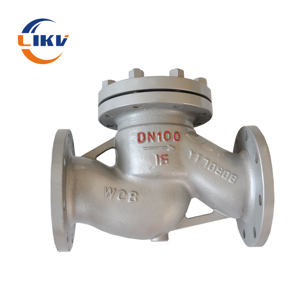 OEM Supply China 8 Inch RF Flanged Cast Steel Non Return Check Valve