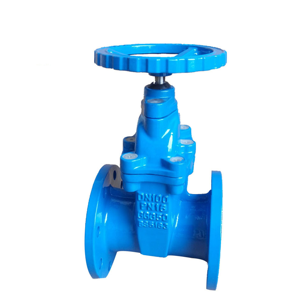 China Supplier China DIN3352 F4 Di (GGG40/GGG50) Flanged End Metal Seal Gate Valve