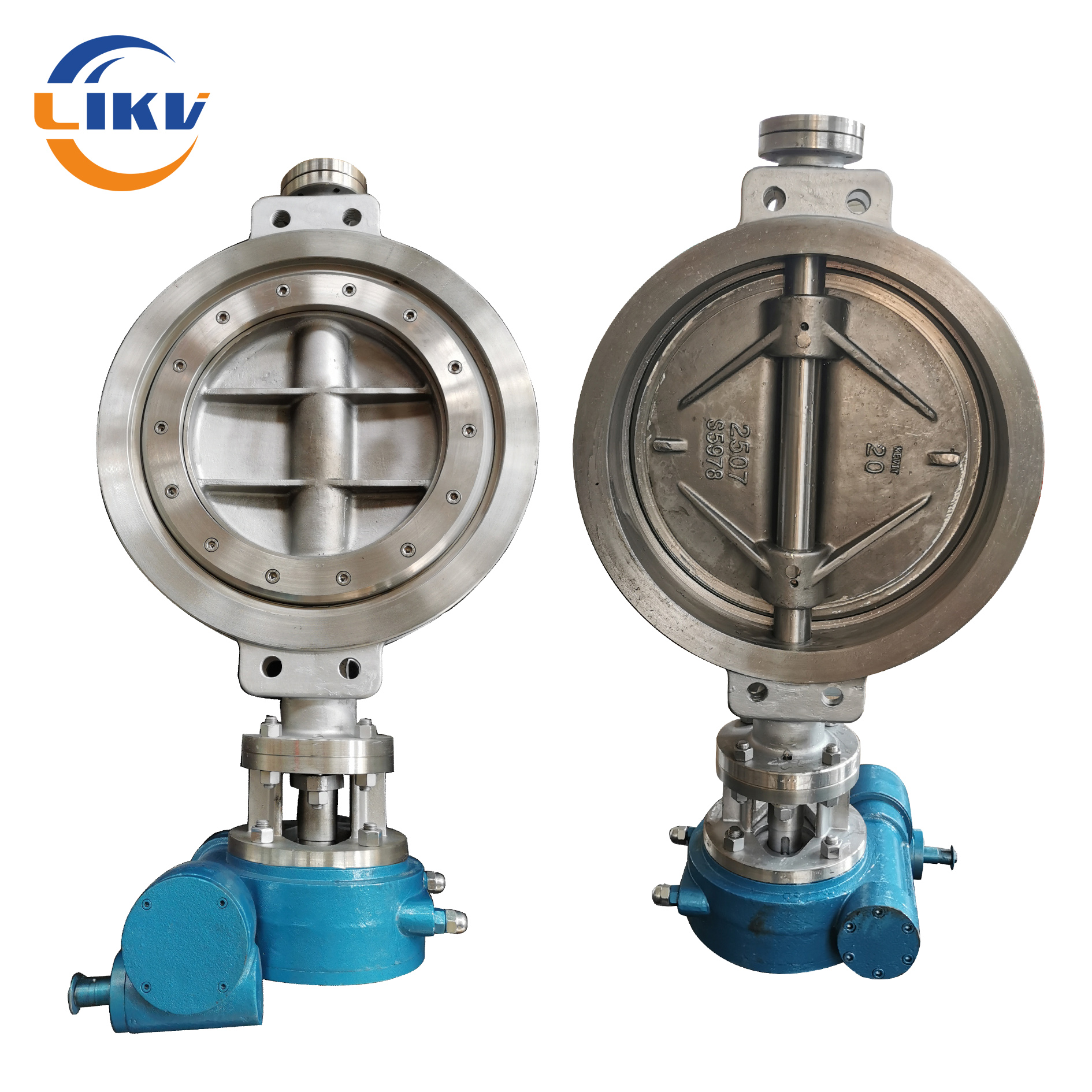 CE Certificate Double Eccentric Stainless Steel 304 Ss Industrial Flange Butterfly Valve