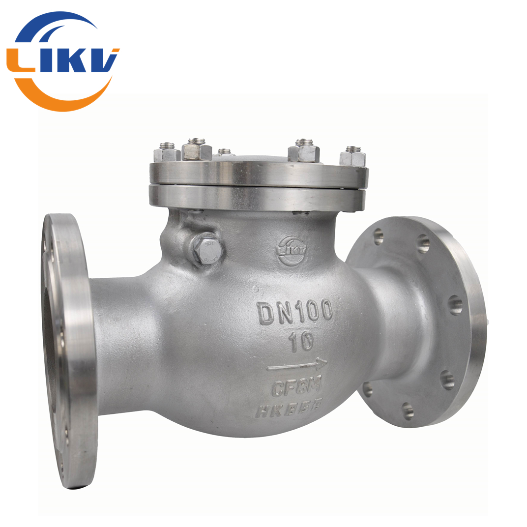 OEM/ODM Factory Ss Cf8 Cf8m Swing Disc 2 Inch Check Valve For Nature Gas