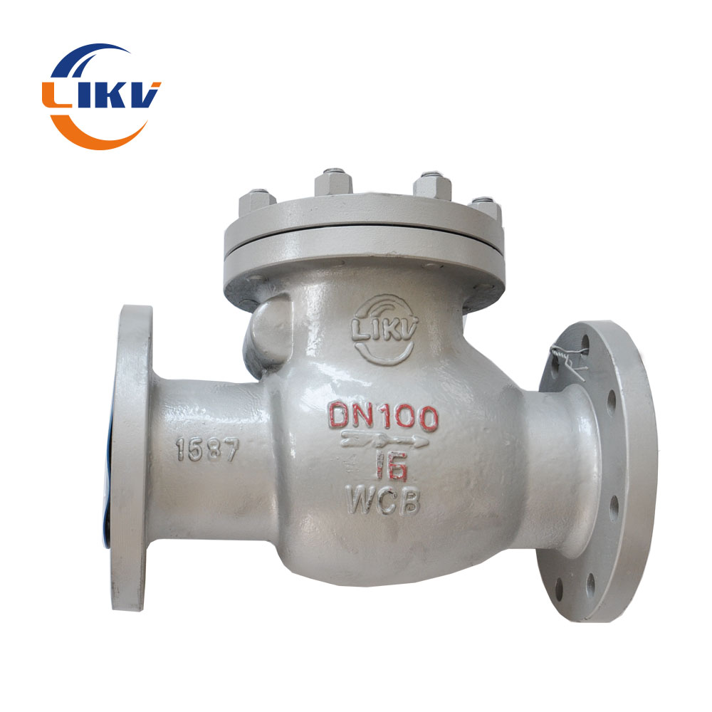 Hot New Products China ANSI Ductile Iron Cast Steel Flanged Swing Check Valve