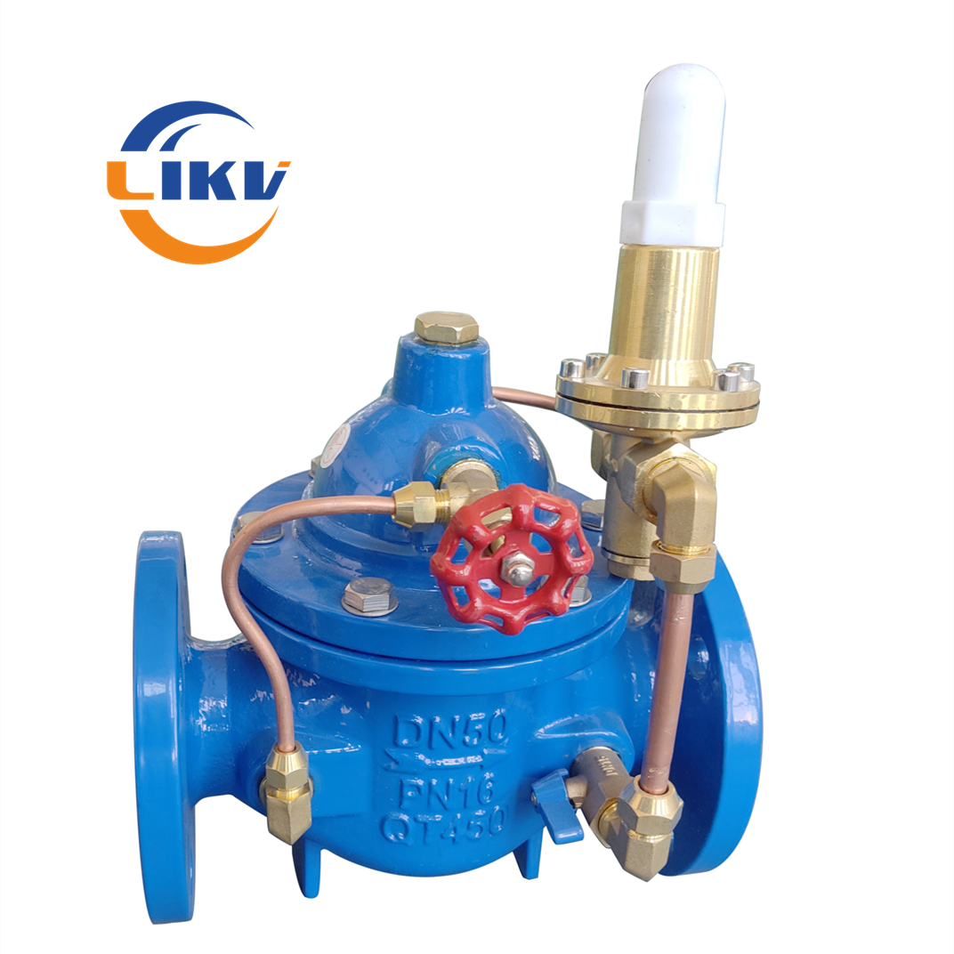 OEM Factory Price Pressure Reducing Valve with Pilot Controlled