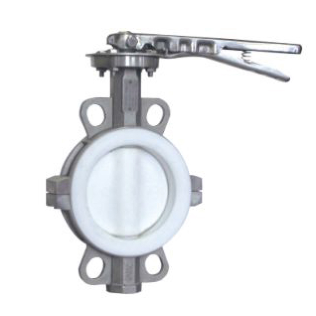 Factory Supply China DN100 Pn16 SS316 Actuator Ductile Iron Low Pressure High Quality Wafer Type Butterfly Valve