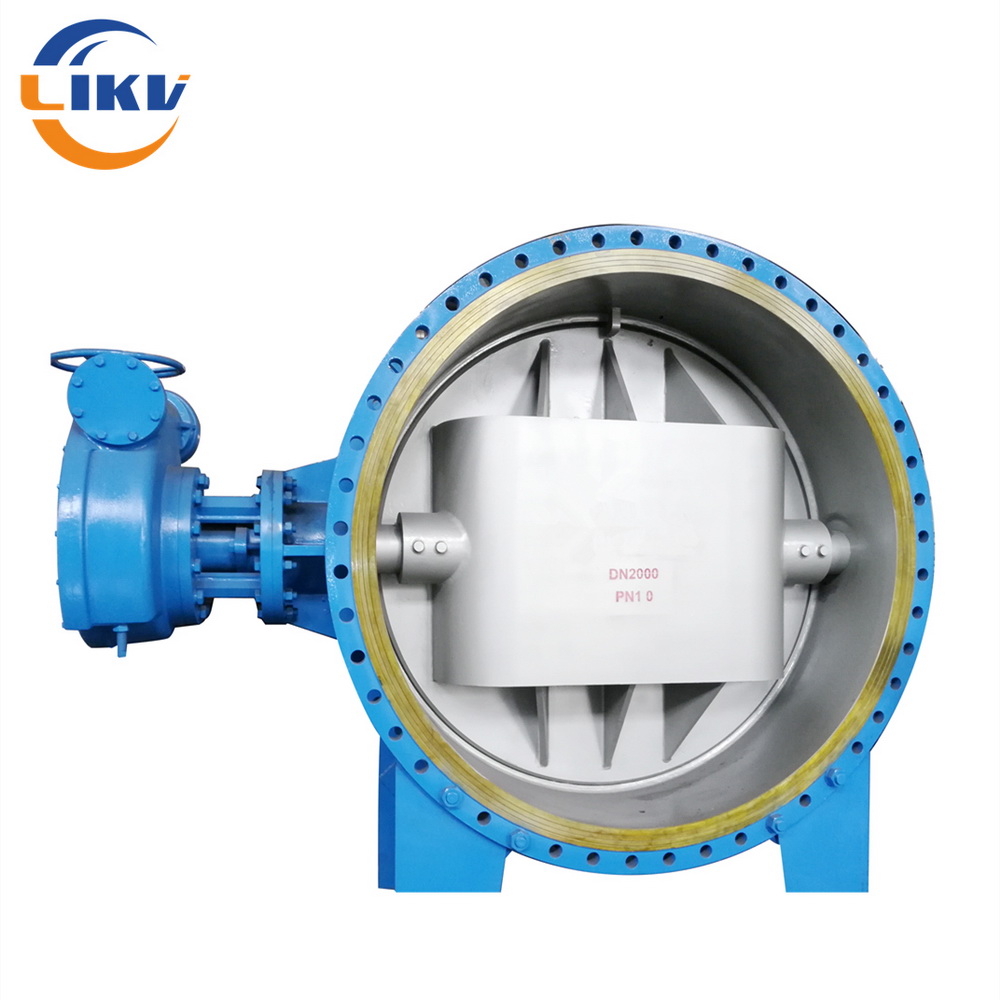 Chinese manufacturers assist in China's engineering construction and provide Chinese double flange high-performance butterfly valves